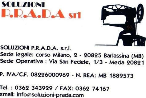 soluzioni prada meda|Soluzioni PRADA srl updated their .